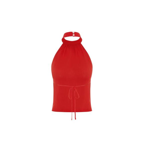 NEW FIRST COLOURS tulip top in strawberry - Picture 5 of 5